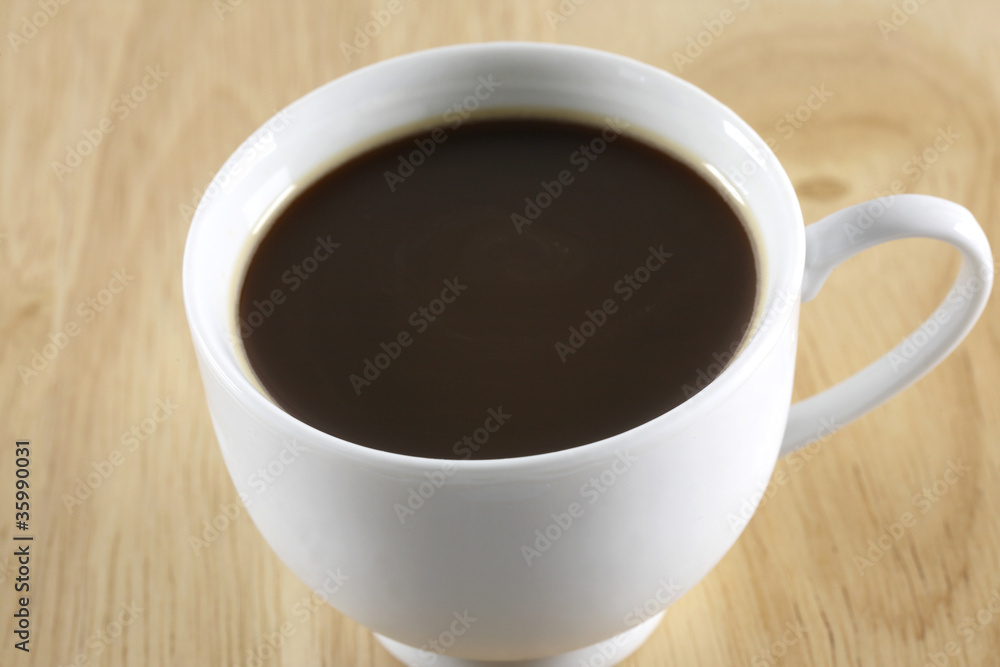 coffee in wood background coffee in wood background
