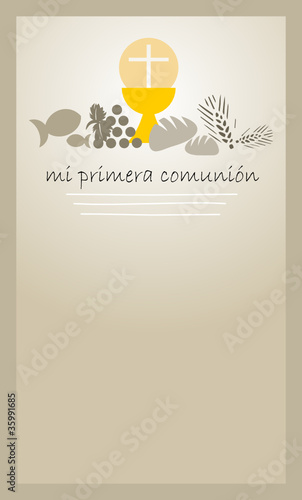 MI PRIMERA COMUNION