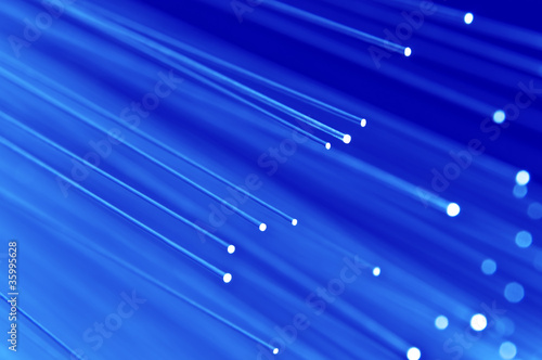 Blue technology background.
