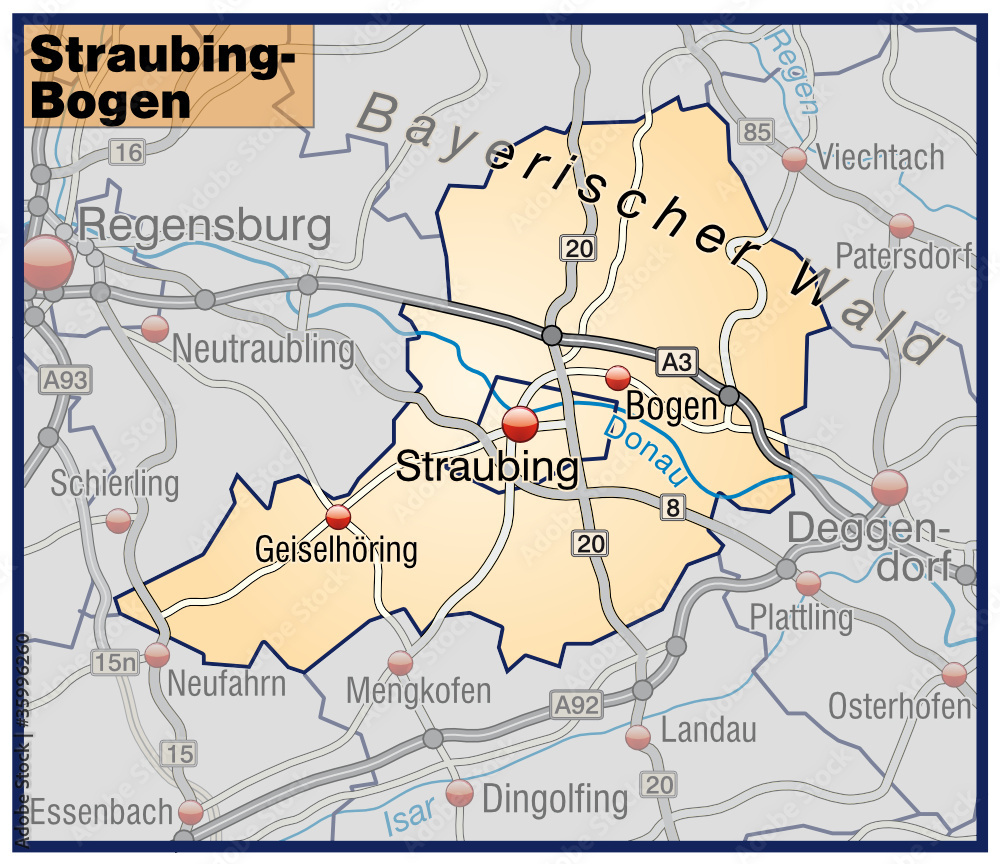 Landkreis Straubing Bogen V7