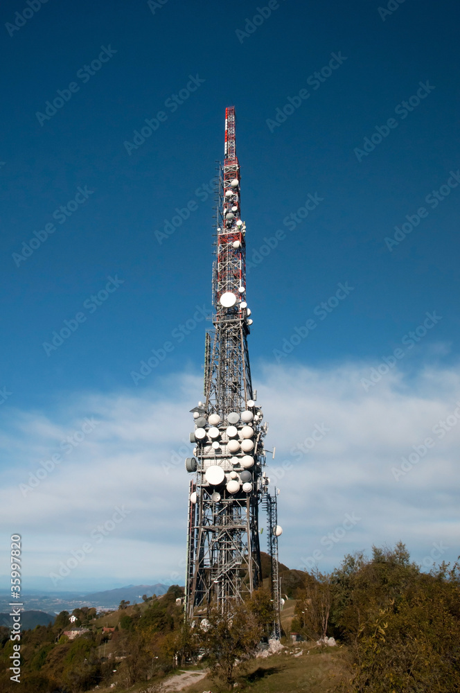 Big television tower Big television tower