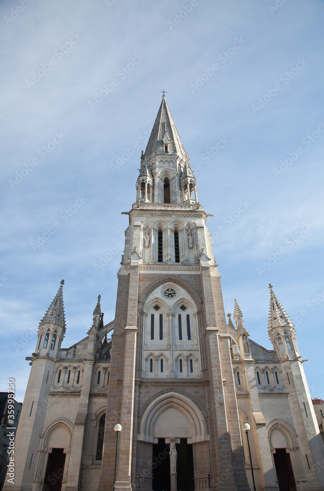 Iglesia de San Nicolás en Nantes, Francia