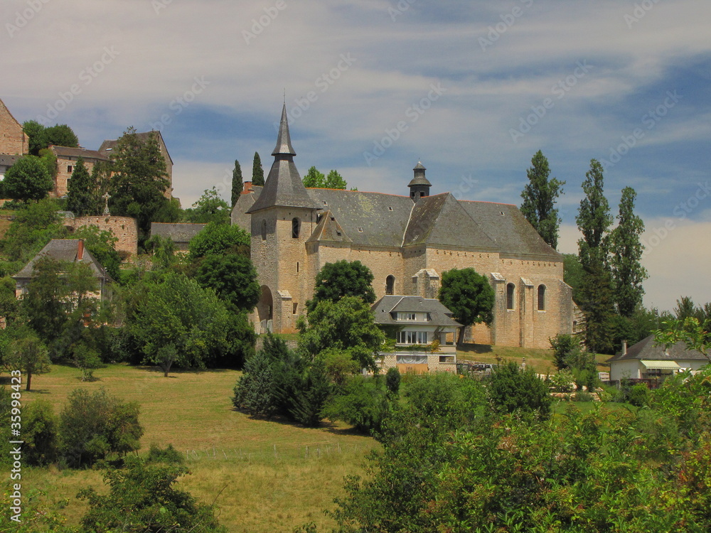 Eglise  de Turenne ; Limousin ; Quercy ; Périgord