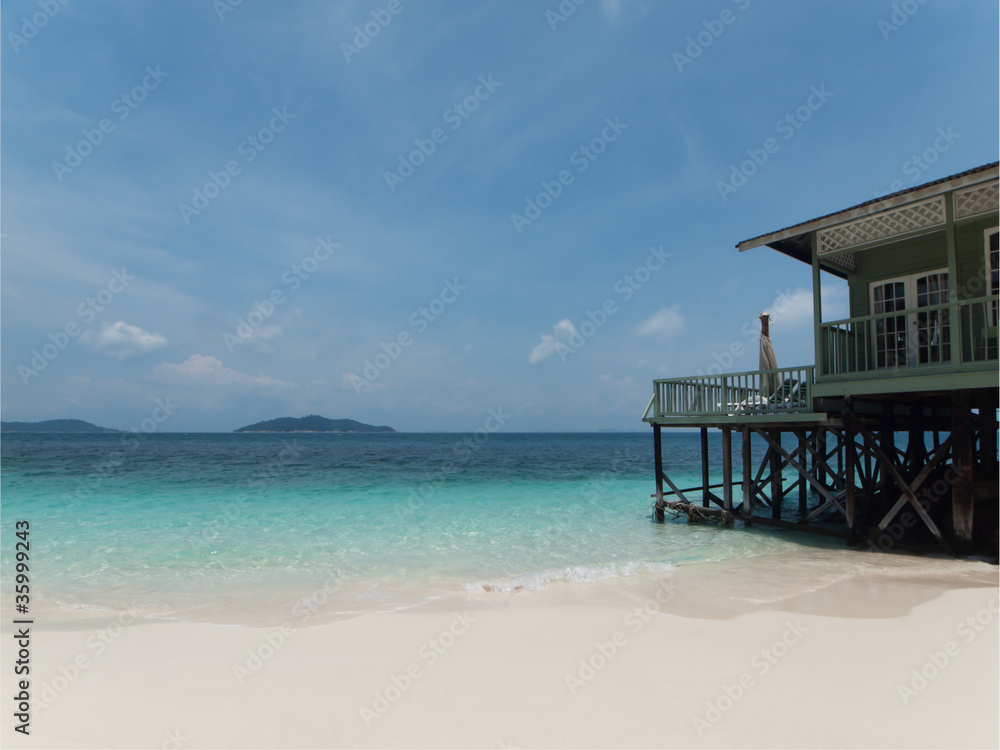 Obraz premium Tropical resort