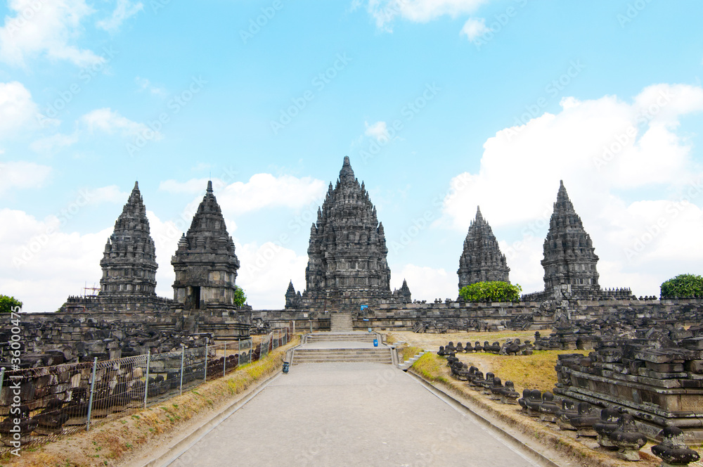The Hinduism Prambanan Temple