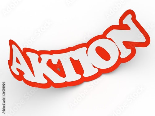 aktion sticker