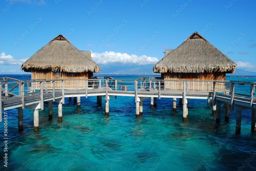water bungalow -french polynesia