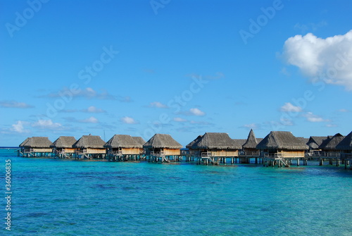 water bungalow -french polynesia