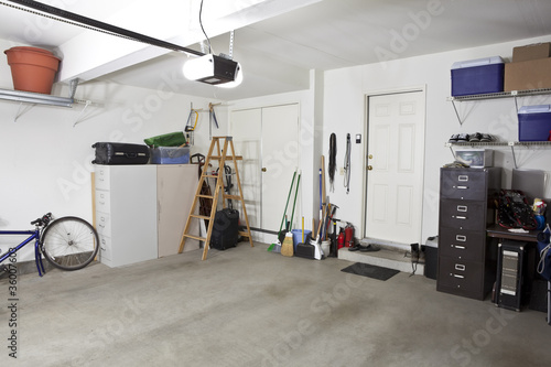 Canvastavla Clean Garage