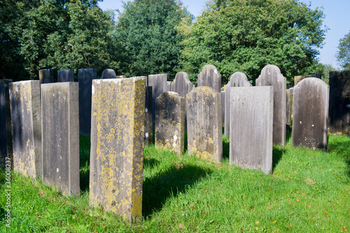 Very old cemetery