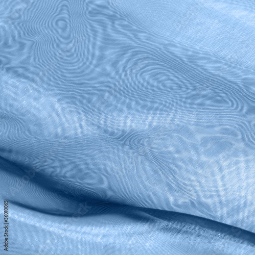 blue fabrics with moire photo