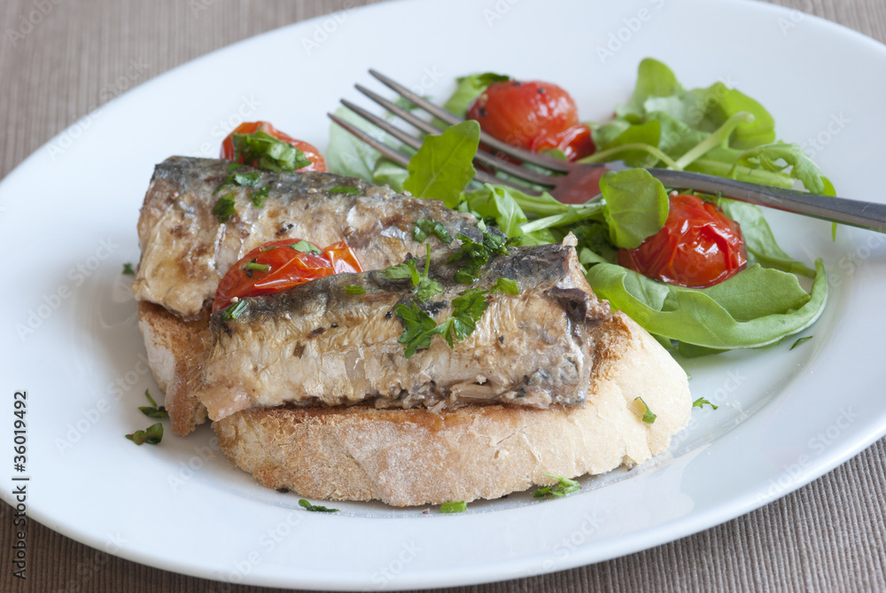 Grilled sardines Grilled sardines