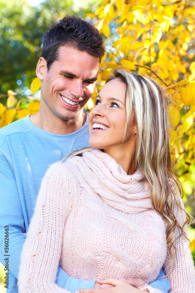 Fototapeta premium Happy couple.