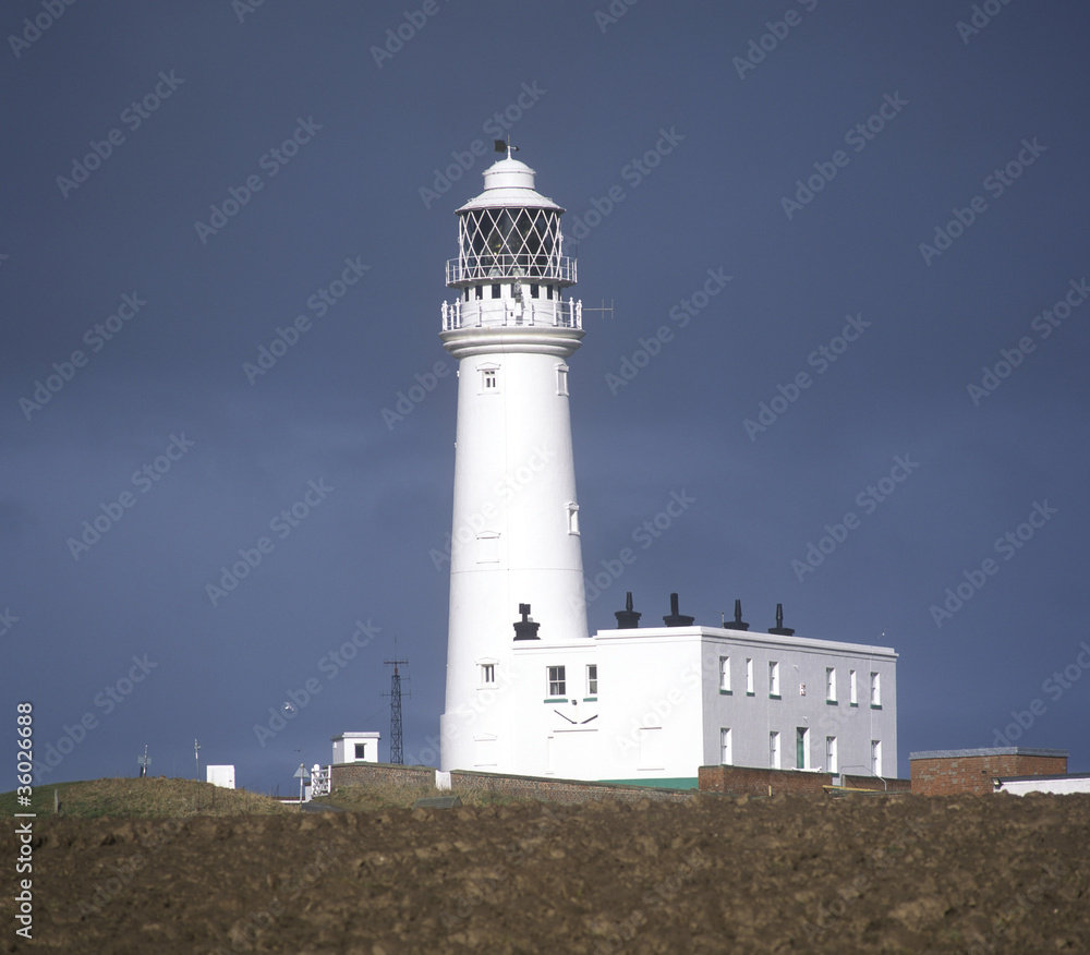 lighthouse, Flamborough Head, England, Great Britain
