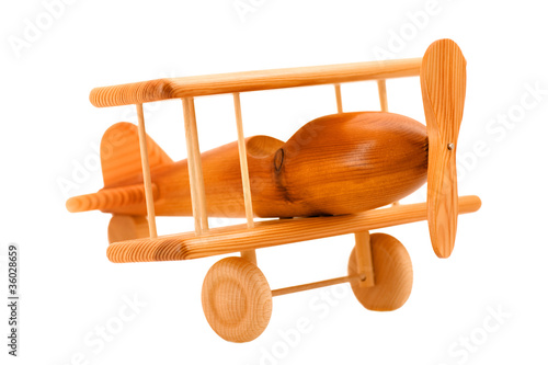 toy wooden plane