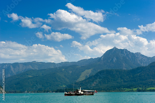 Boat on Wolfgangsee