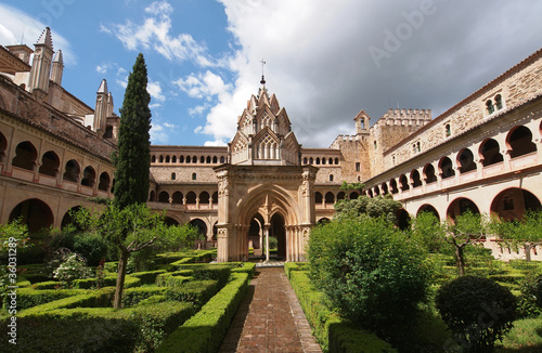 Schilderij op canvas The monastery of Santa María de Guadalupe