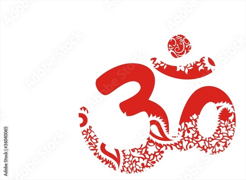 Aum syllable, Lord Ganesha ,Hinduism, India