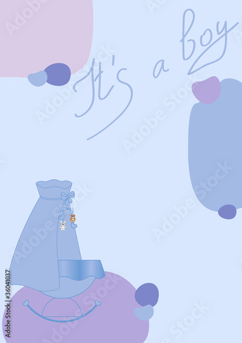 background birth of a boy