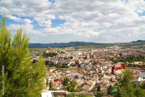 panorama de Caravaca de la Cruz Murcia photo
