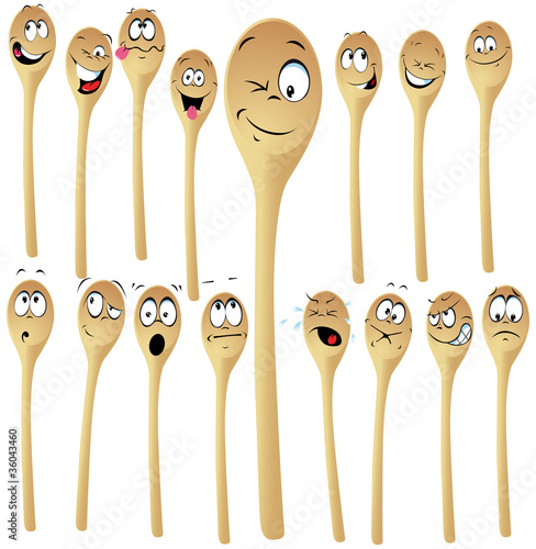 wooden spoon cartoon