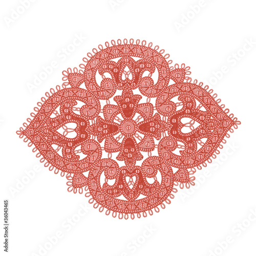 Dentelle rose