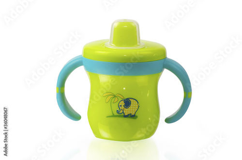 Green baby cup