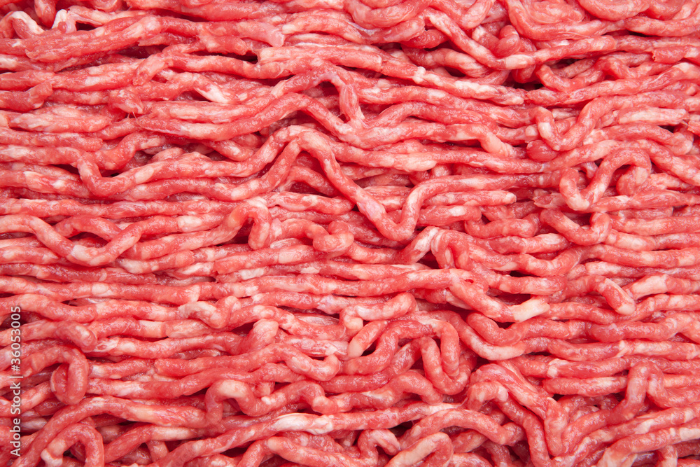Background of raw minced meat Background of raw minced meat