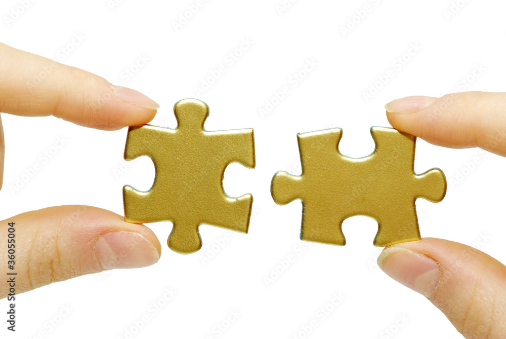 puzzle in hands puzzle in hands