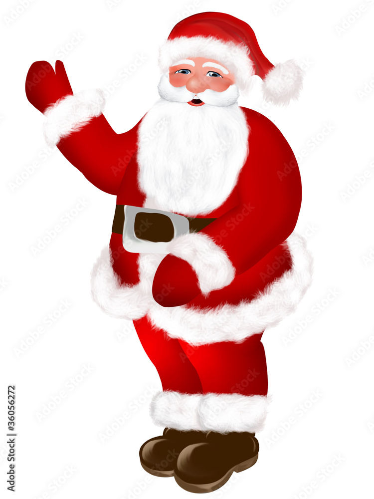 Santa Claus, isolated Santa Claus, isolated