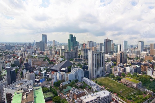 Vista de la ciudad de Tokio