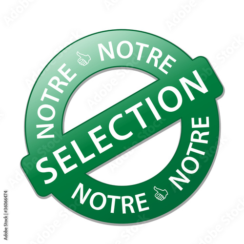 Tampon NOTRE SELECTION (marketing offre spéciale en exclusivité)