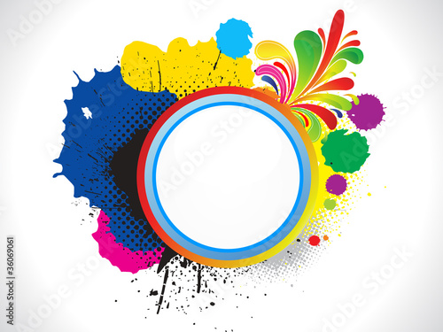 abstract colorful grunge based background