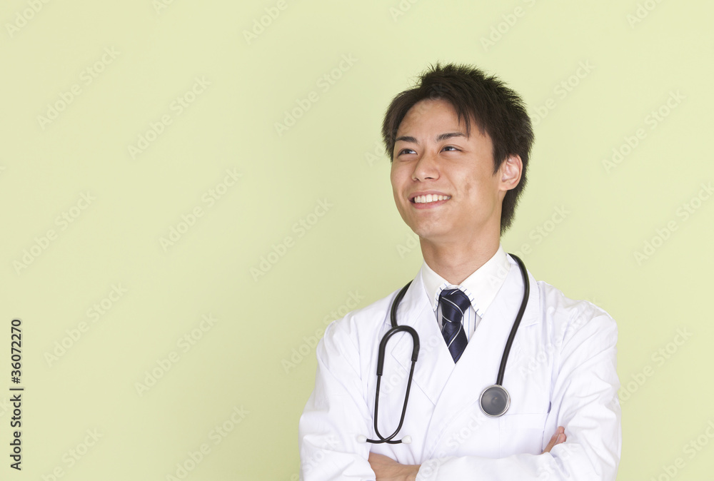若い男性医師 若い男性医師