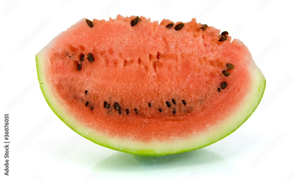 slice of watermelon, isolated on white slice of watermelon, isolated on white