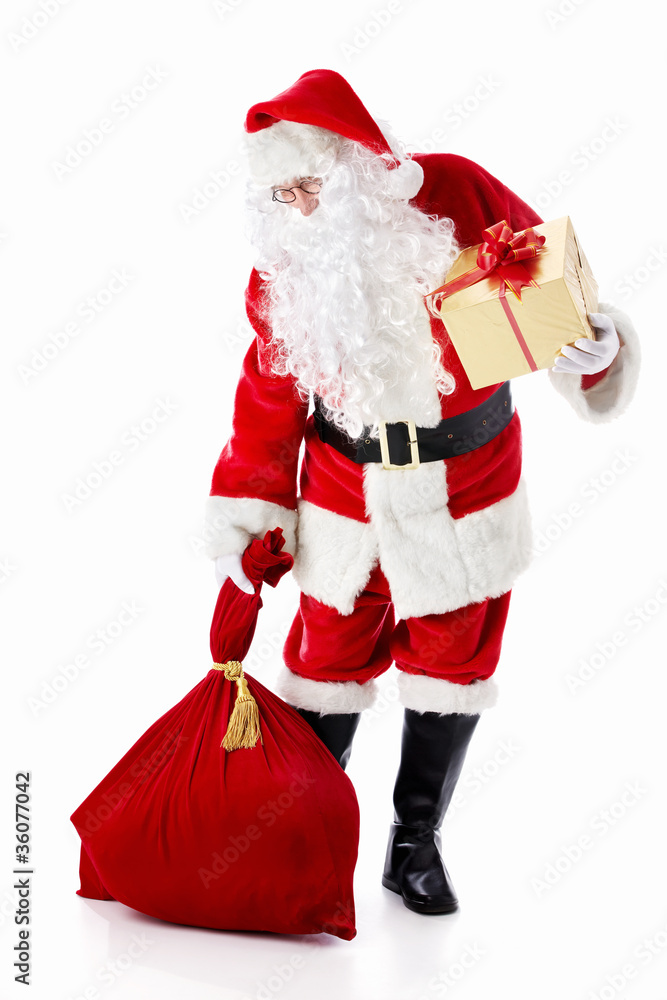 Elderly Santa Claus Elderly Santa Claus