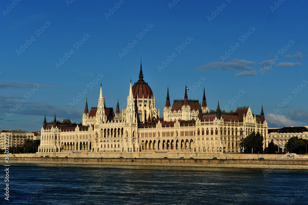 Naklejka premium Parlament, Hungary