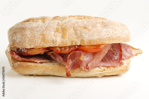bacon and tomato sandwich