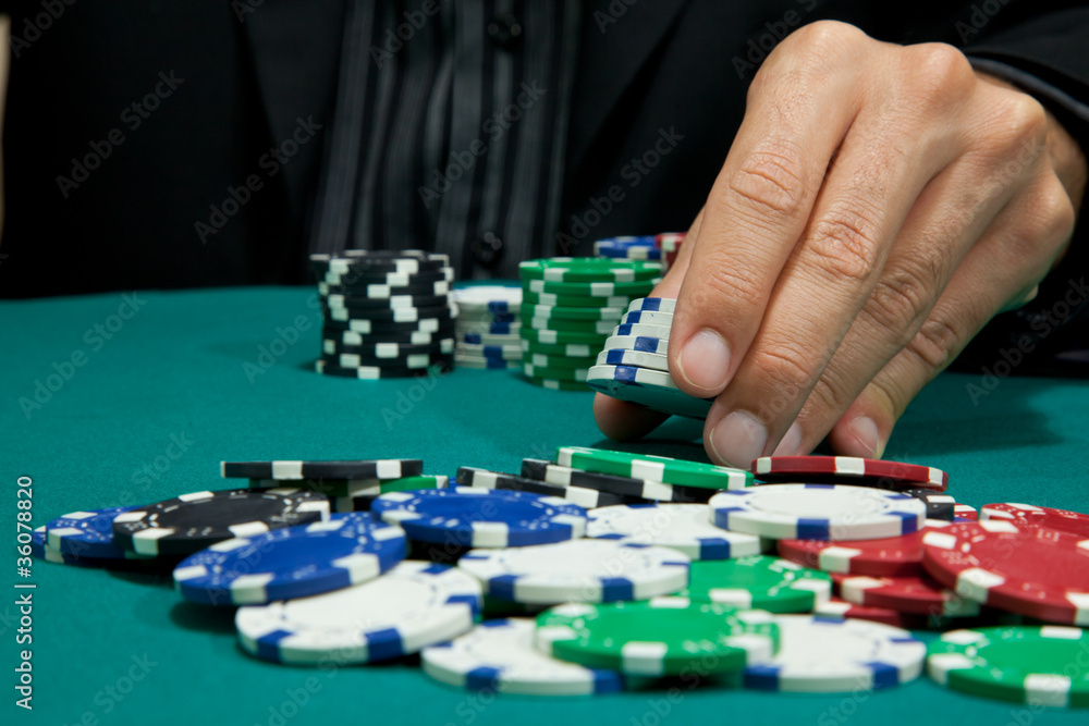 placing a bet in the game 3 placing a bet in the game 3