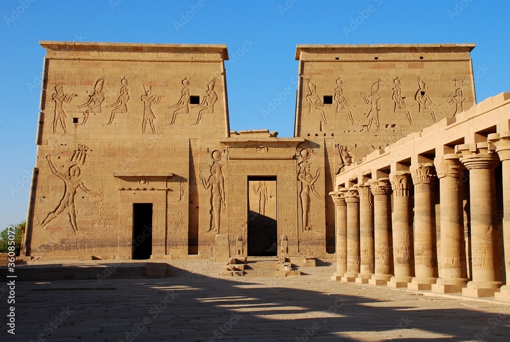 Naklejka premium Philae temple