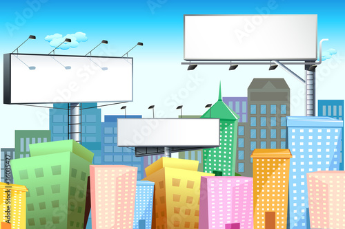 Bill Board in City