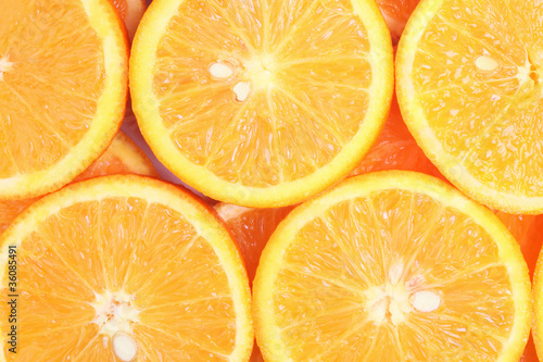 Orange fruit.