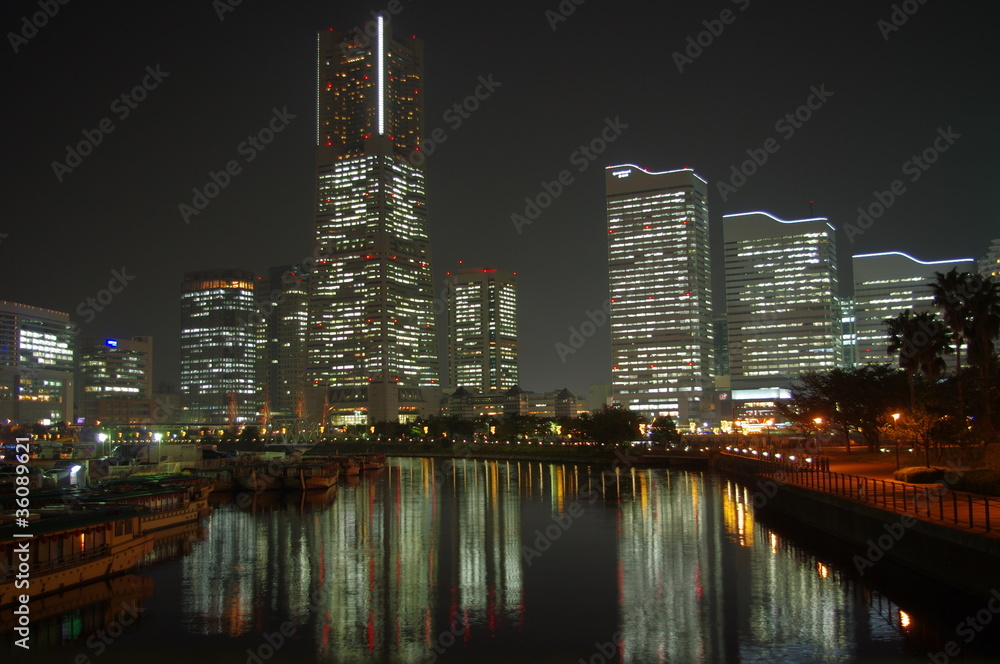 Obraz premium 横浜夜景