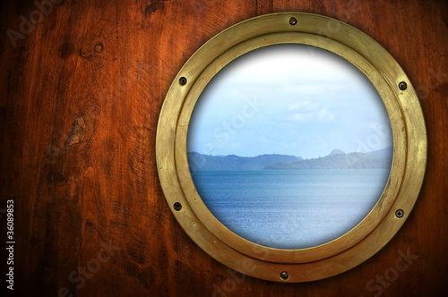 porthole with ocean view photo