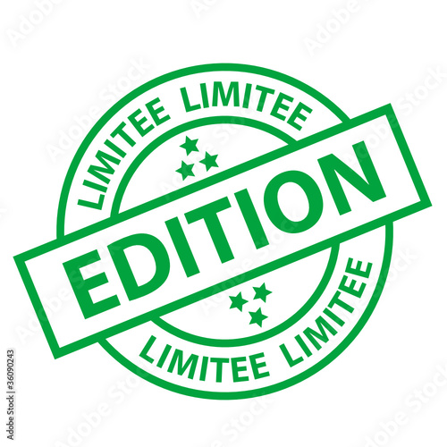 Tampon "EDITION LIMITEE" (nouvelle version offre spéciale prix)