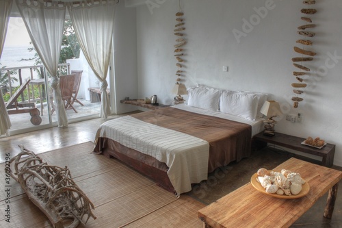 Принти на полотні Chambre de luxe aux Seychelles