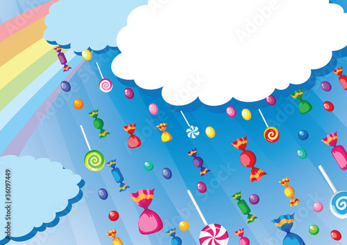 candy rain card