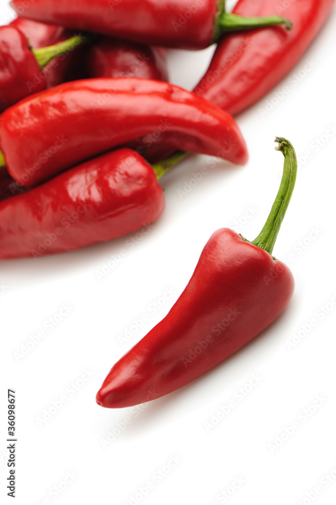 Red bitter pepper Red bitter pepper