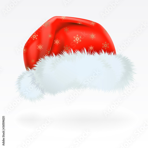 Santa Claus cap. Mesh.