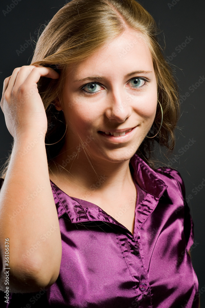 Fototapeta premium porträt einer schönen frau